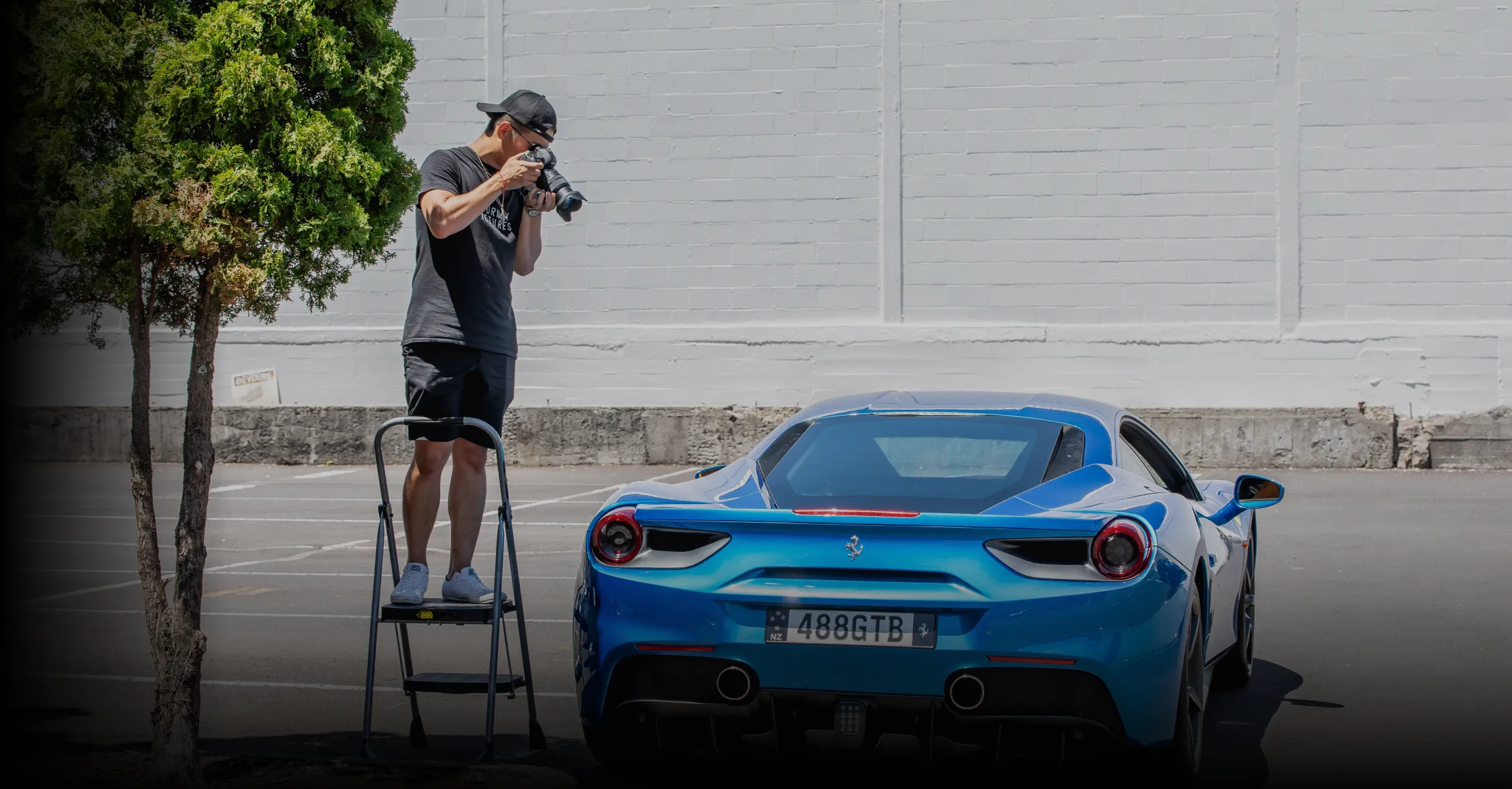 Professional photography of a consigned vehicle