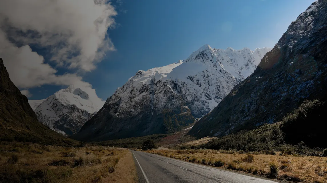 Christchurch alpine road